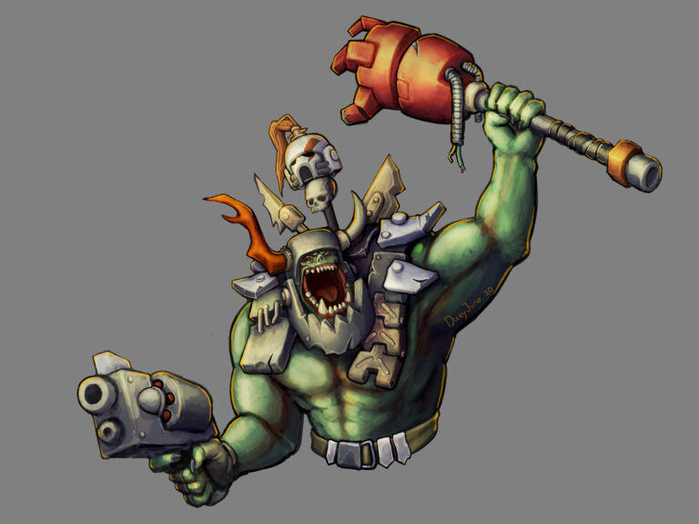 Warboss by Dicey June 