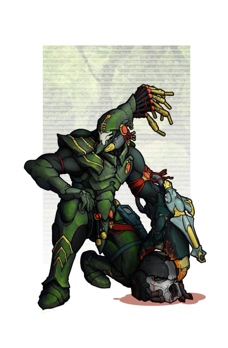 Crouching Scorpion by Dicey June 