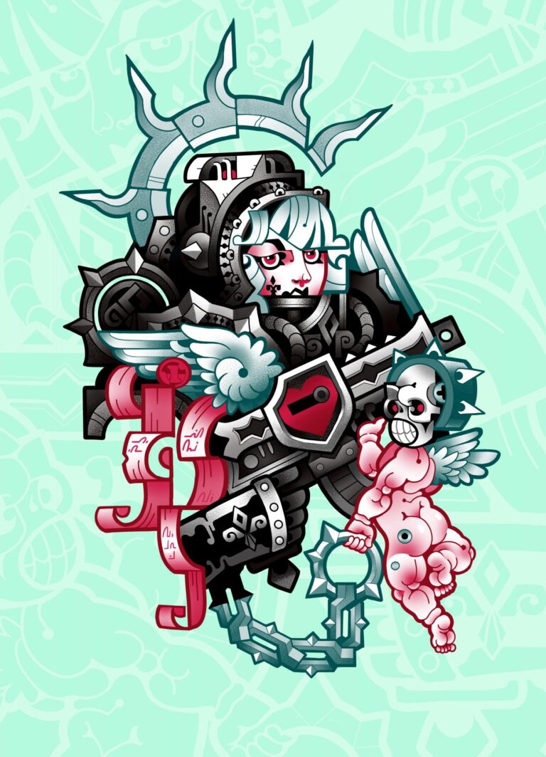 Adepta Sororitas by Killkenny Kat