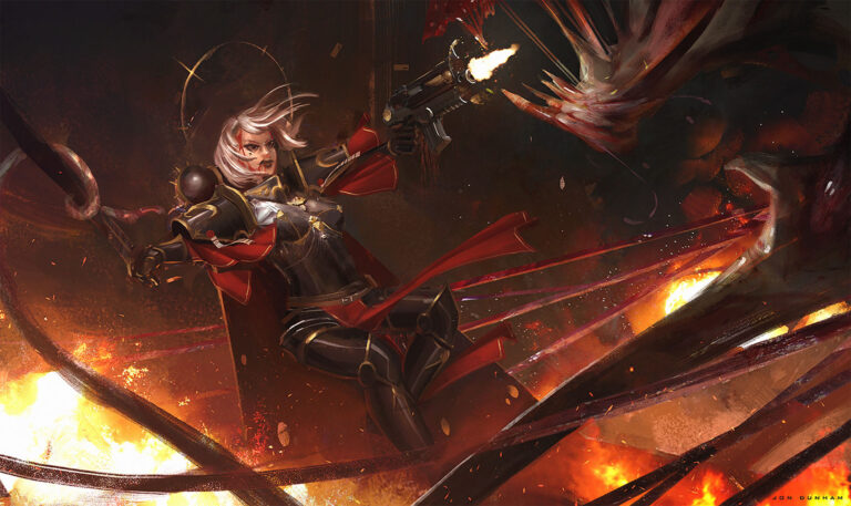 Adepta Sororitas by Jon Dunham