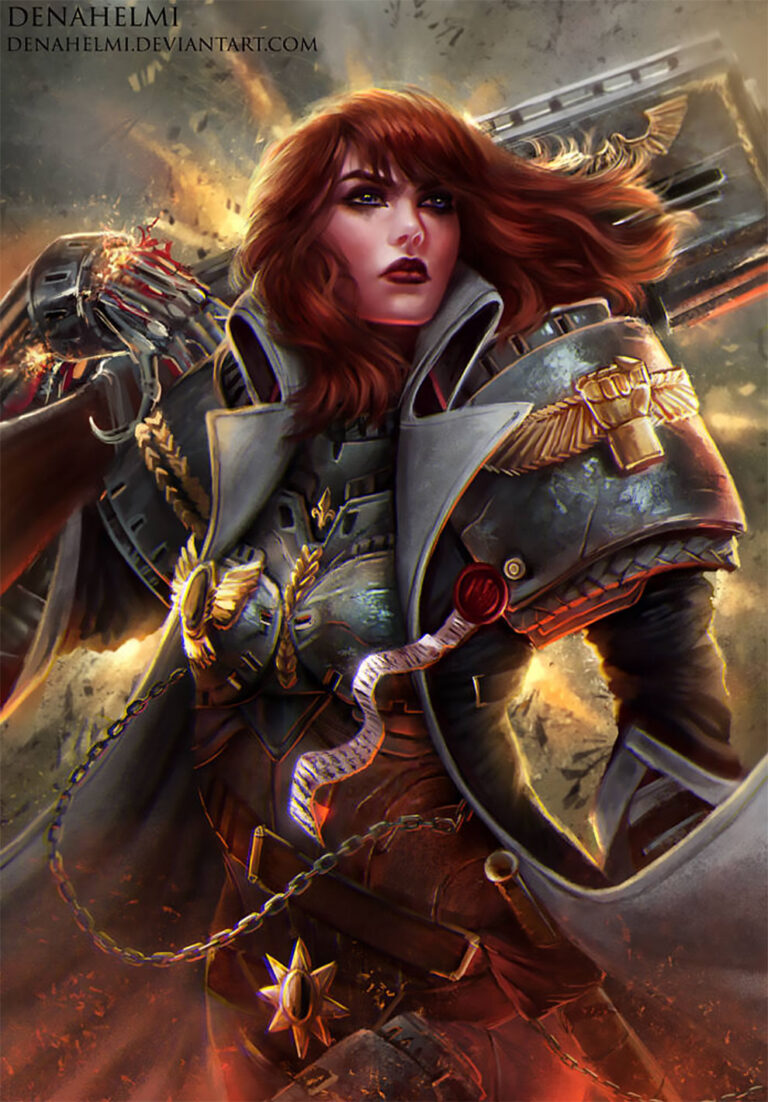 Adeptus Arbites: Jules by Dena Helmi 
