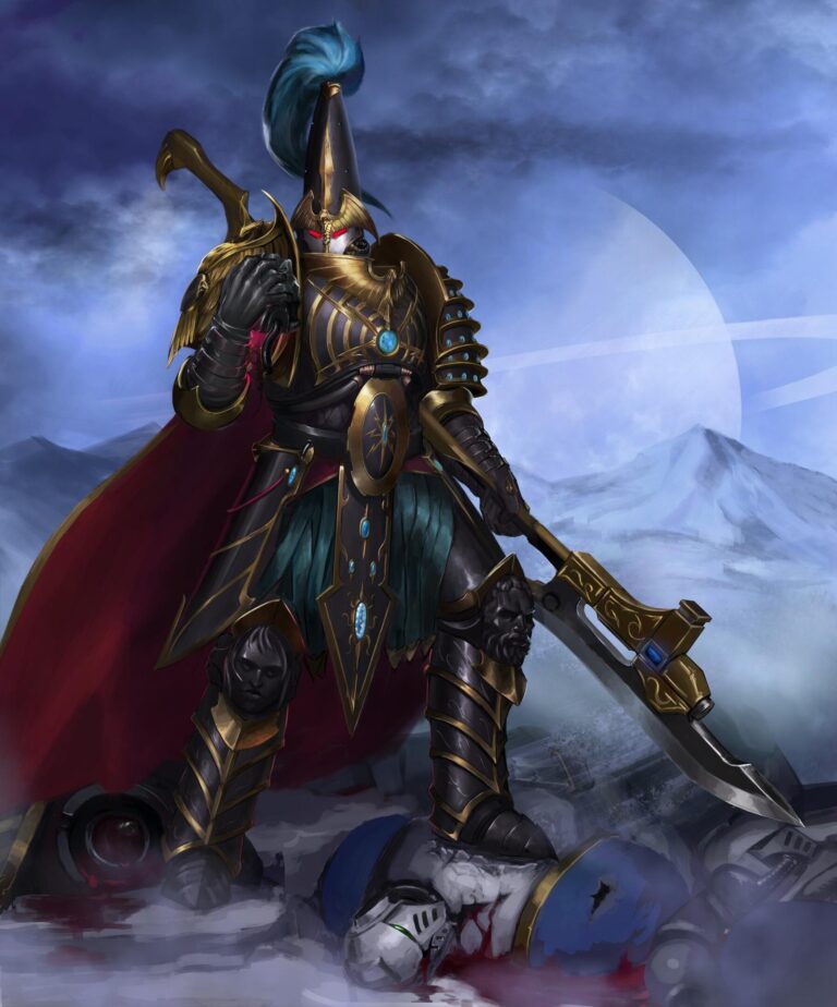 Adeptus Custodes by Aleksey Bashlay 