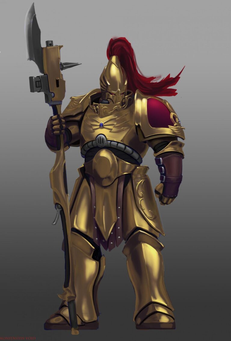 Adeptus Custodes by Konstantin Void 