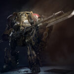 Adeptus Custodes Contemptor Dreadnought by Dmitriy Mironov (Миронов Дмитрий | dmitriy.mironov81)