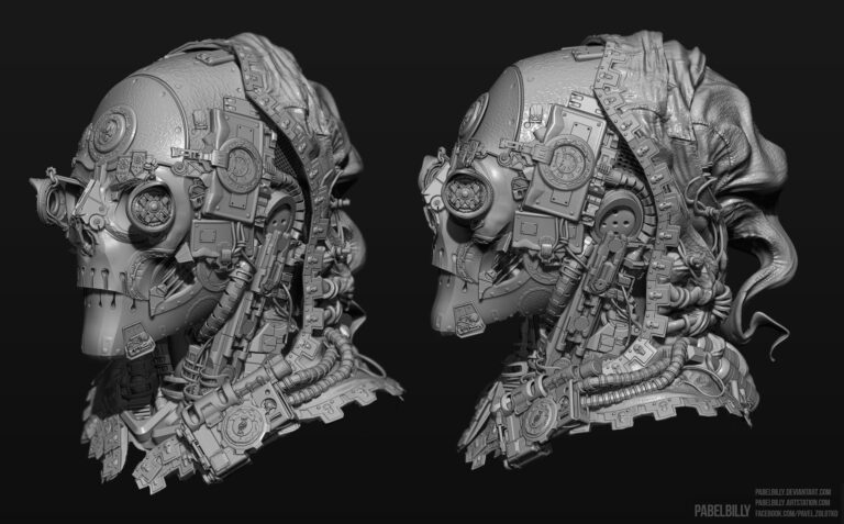Adeptus Mechanicus by Pavel Zolotko 