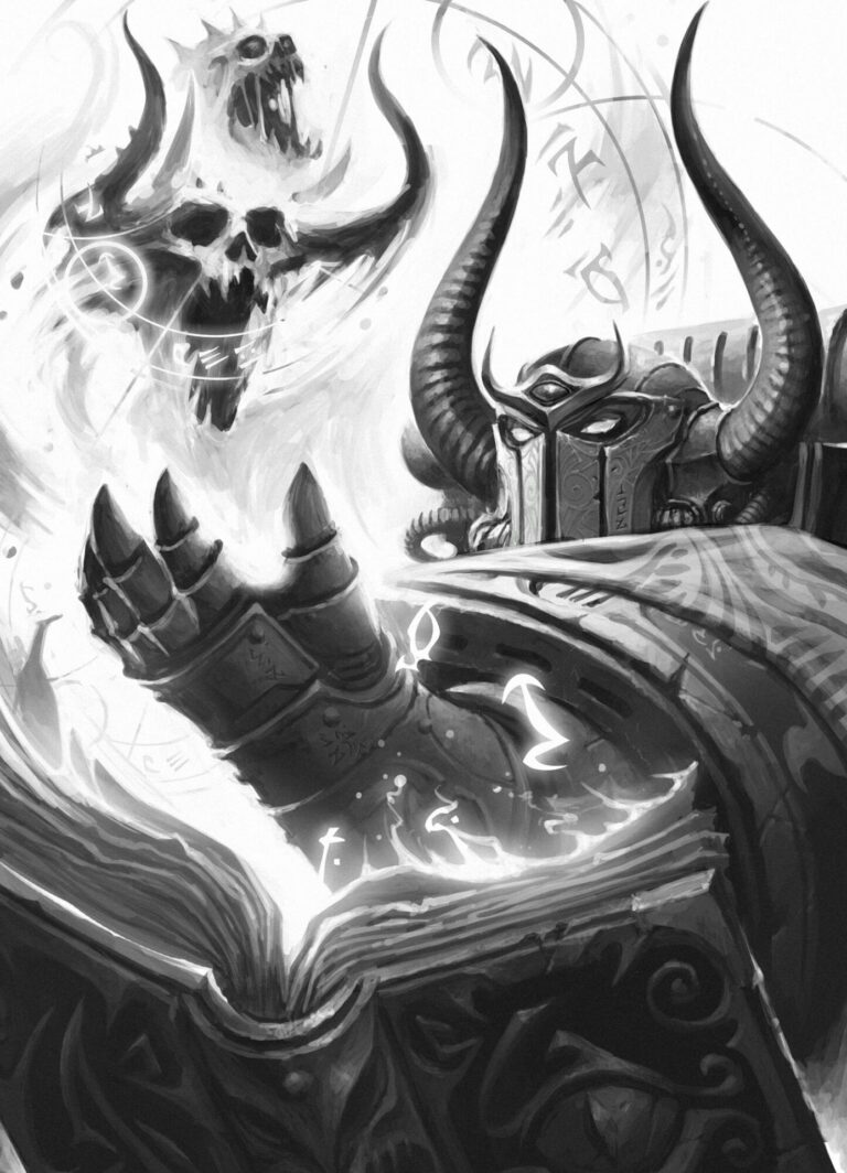 Ahzek Ahriman by Misha Savier 