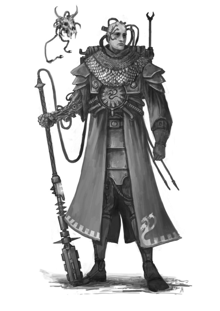 Alpha Legion Dark Mechanicus by Samuel Allan 