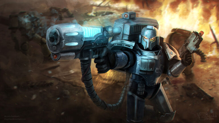 Alpha Legion Moritat by Andrei Greenchuk 