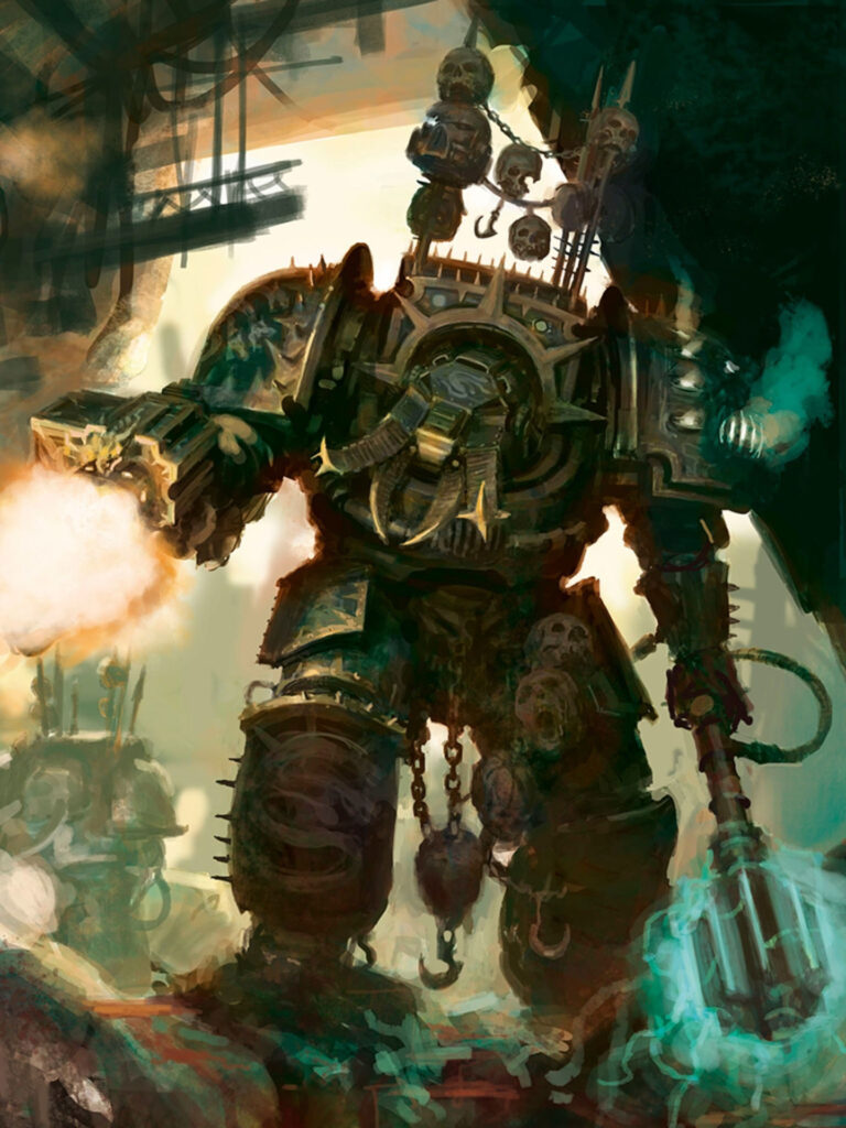 Alpha Legion Terminator by Unknown Artists
