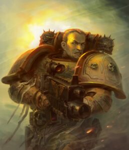 Angry Marine by Ruslan Korovkin