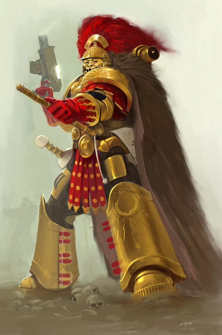 Arik Taranis Thunder Warrior by George Earl Abalayan 