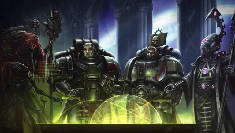 Artwork of Warhammer by Gwayne Li 