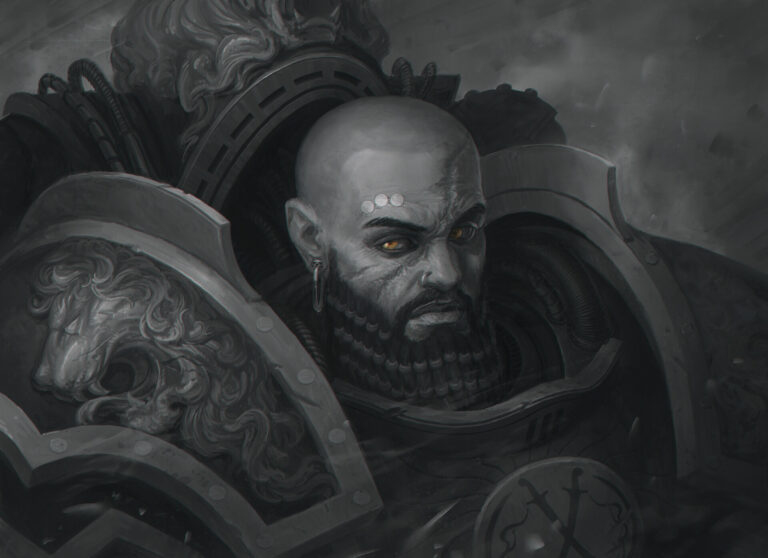 Ashur Portrait by Ruslan Korovkin 