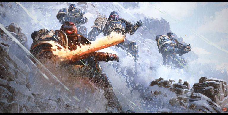 Indomitus Crusade by Charles E J Downman 