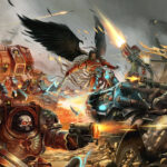 Astorath VS Ghazghkull by David Alvarez (DavidAlvarezArt | david_rez | david_alvarez_art)
