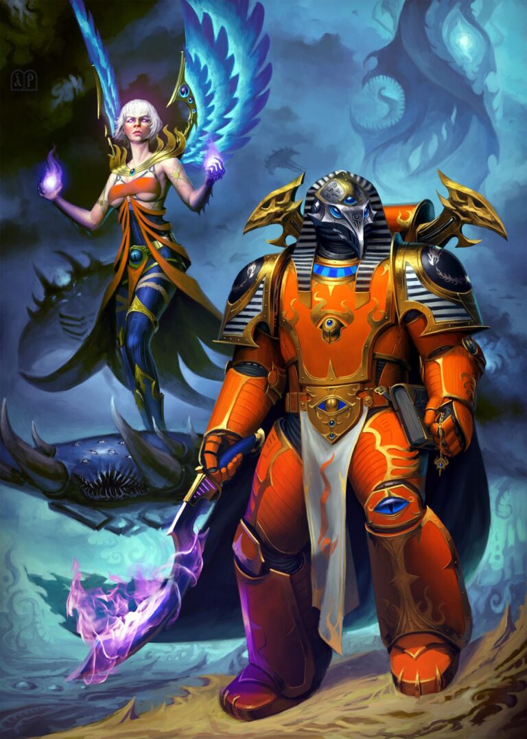 Astrean and Harmony by Elijah ArhPriest 