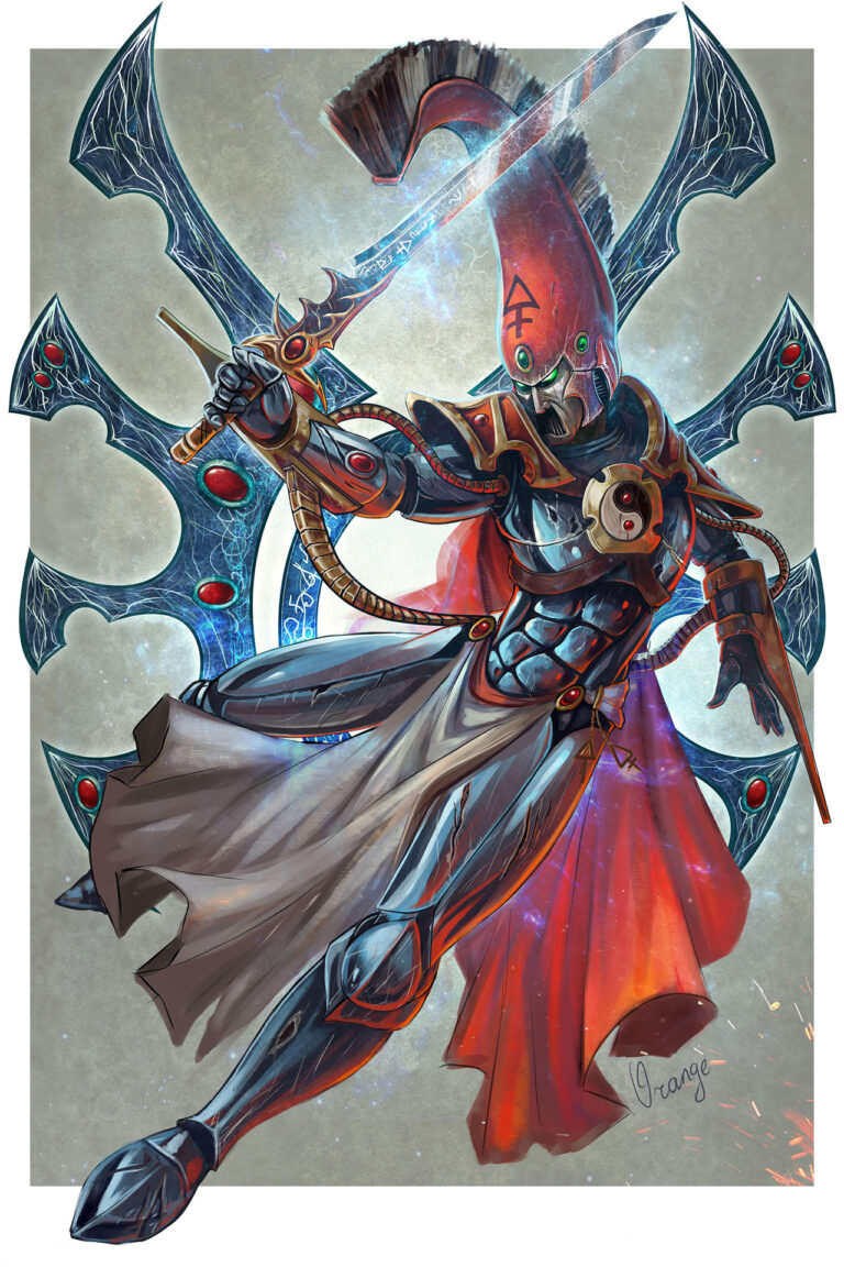 Asurmen the Hand of Asuryan by Ksenia Kiseleva 