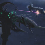 Dark Eldar Cruiser by Peter Laycock (StugMeister)