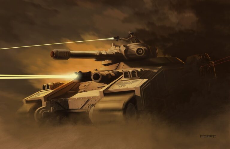 Baneblade Super Heavy Tank by Boris Ullwig 