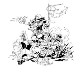 Battle by Yi Meng Zhang 