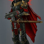 Battle Sister Armor by Tony Warne (jedi-art-trick)