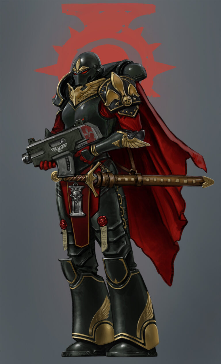 Battle Sister Armor by Tony Warne 