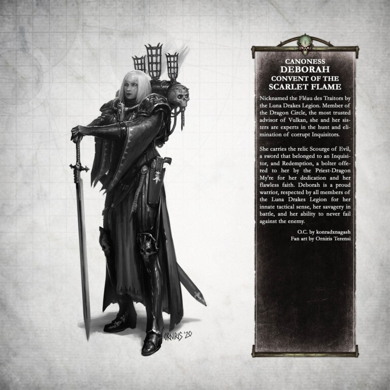 Battle Sister Deborah by Orniris Terensi 