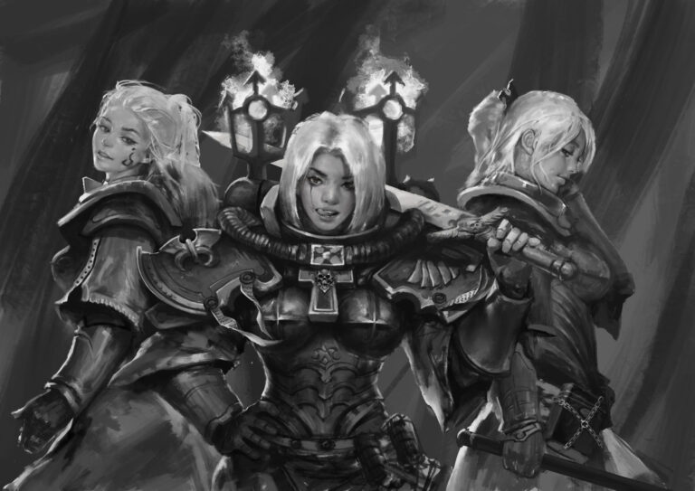 Battle Sister Squard by Yang Zheyy 