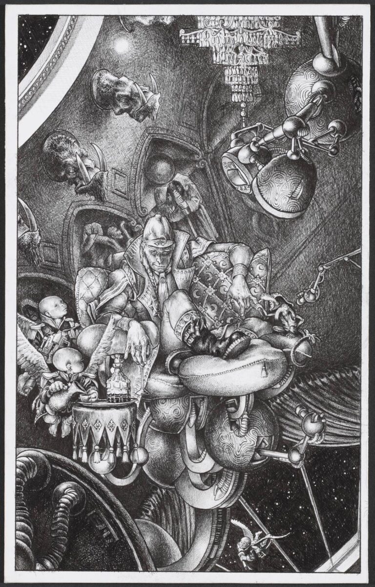 Battlefleet Gothic Captain by Paul Bonner