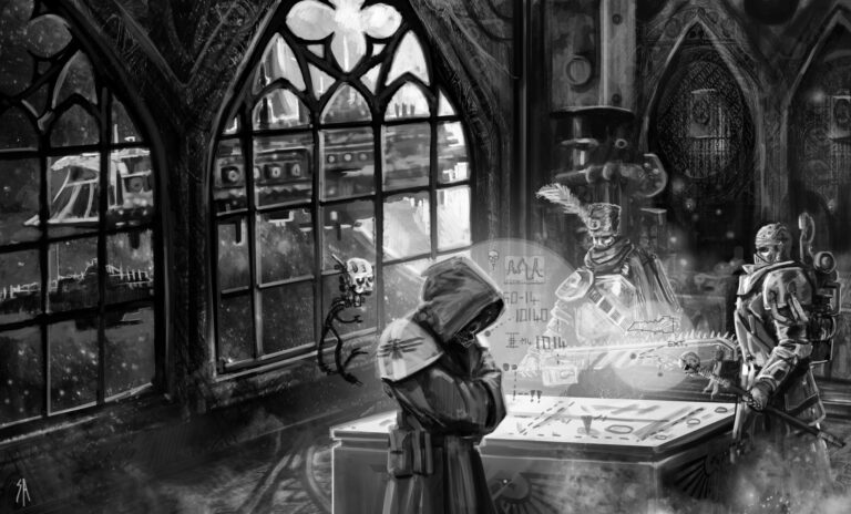 Battlefleet Gothic Interior by Samuel Allan 