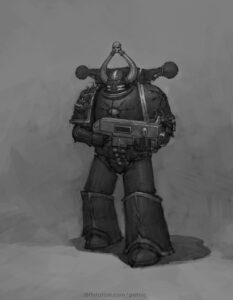 Black Legionary by Alexey Potorochin 