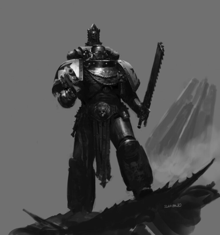 Black Templar by Misha Savier 