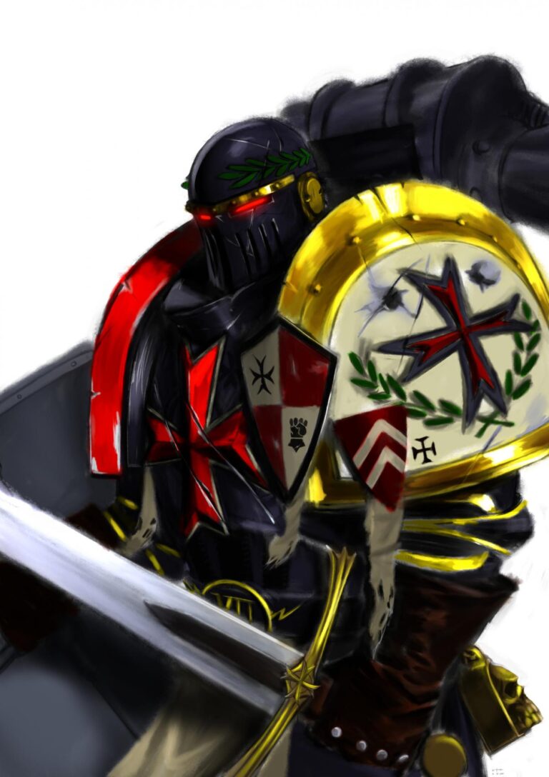 Black Templar by George Earl Abalayan 