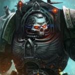 Black Templar Chaplain by Gwayne Li (Eupackardia)