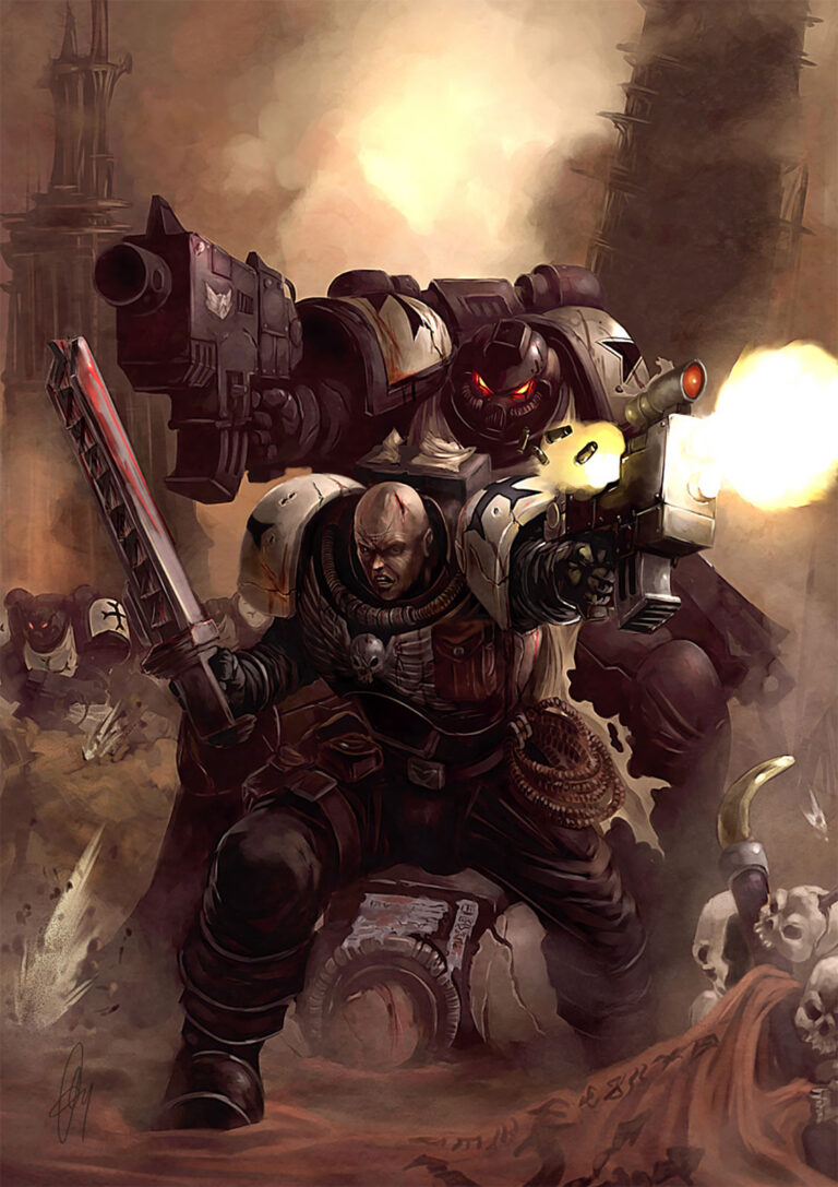 Black Templars by Tze Kun Chin 