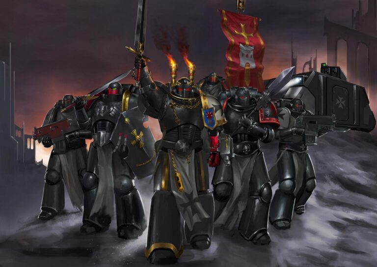 Black Templars by Aleksey Bashlay 