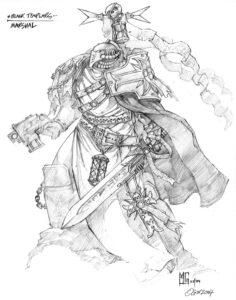 Black Templars by Mark Gibbons 
