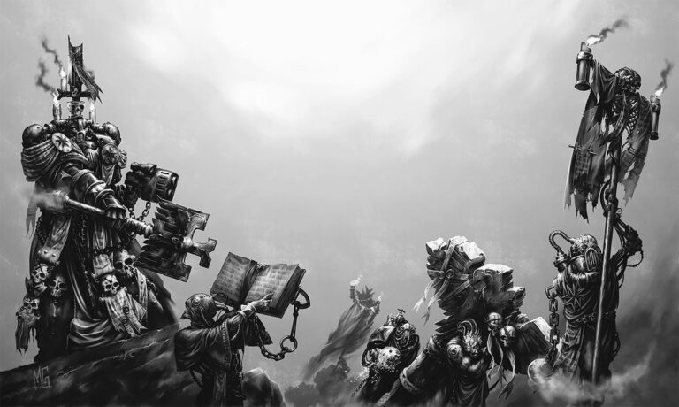 Black Templars by Mark Gibbons 