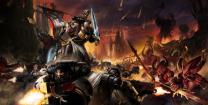 Black Templars vs Khorne by Artur Nakhodkin