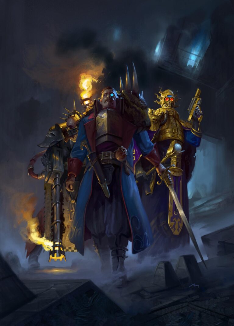 Blackstone Fortress Cover Art by Mauro Belfiore 