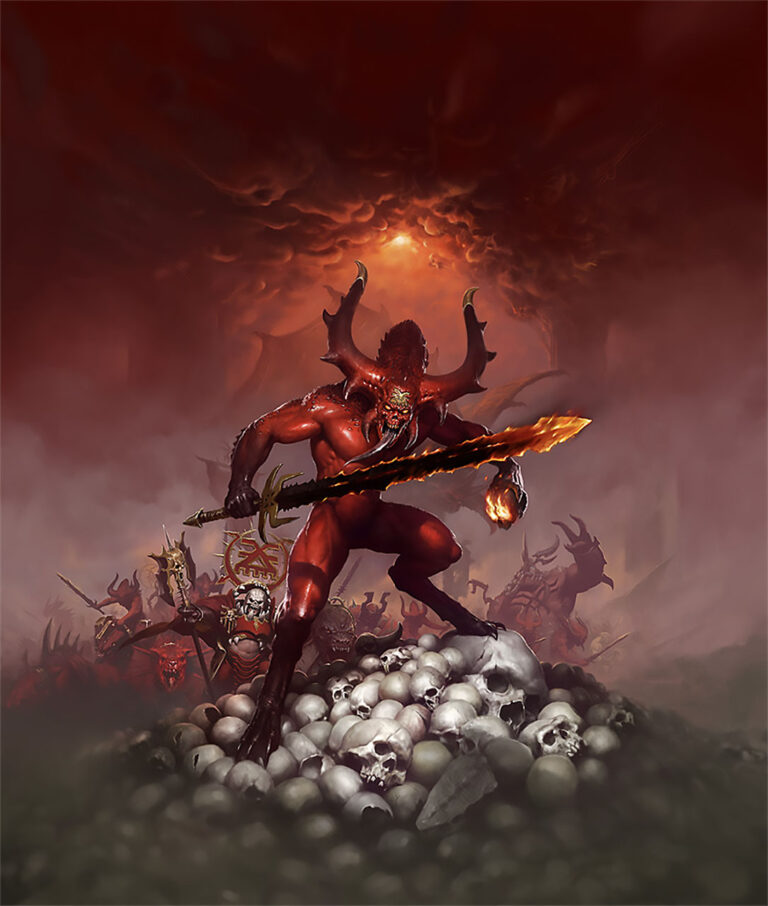 Blades of Khorne by Mark Holmes 