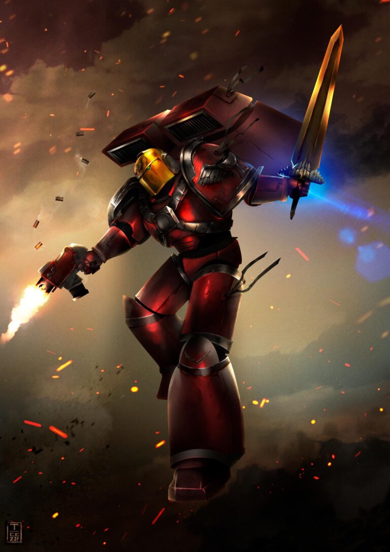 Blood Angel by Tony Cezar 