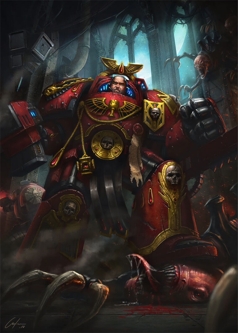 Blood Angel Veteran by Toni Justamante Jacobs 