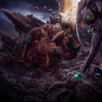 Blood Angel vs Necrons by Víctor Manuel Leza Moreno (Víctor Leza)
