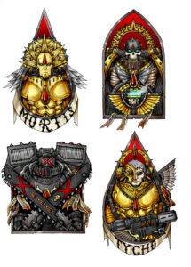 Blood Angels by Vasiliy Loginov 