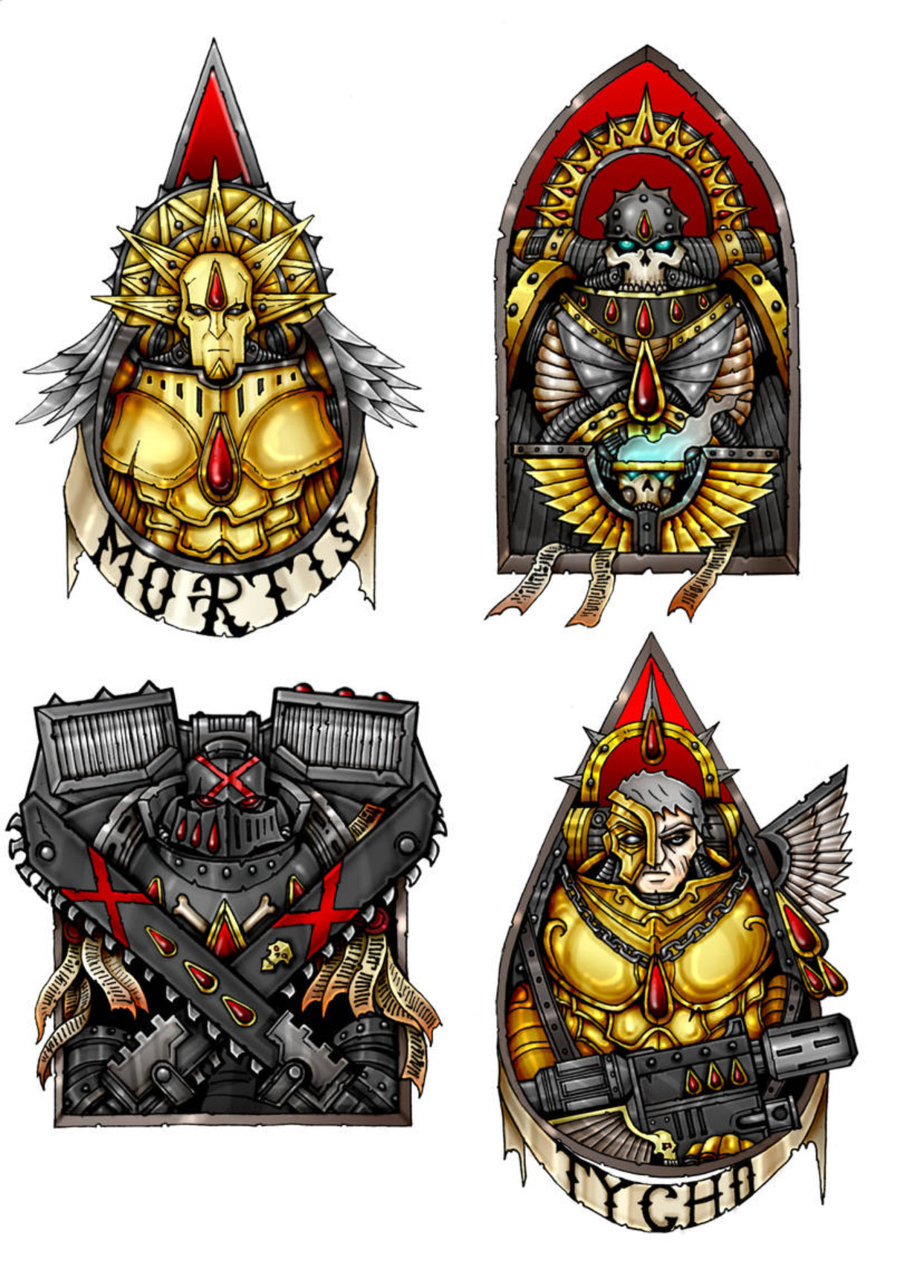 Blood Angels by Vasiliy Loginov