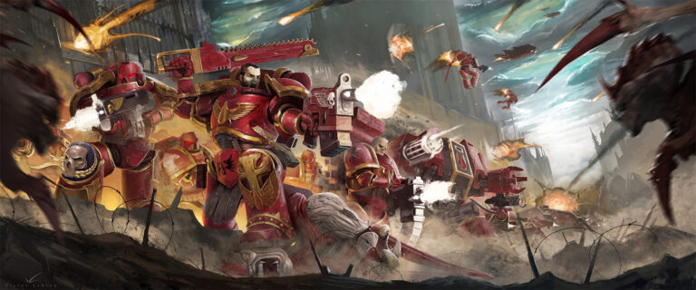 Blood Angels by Victor Lahlou 