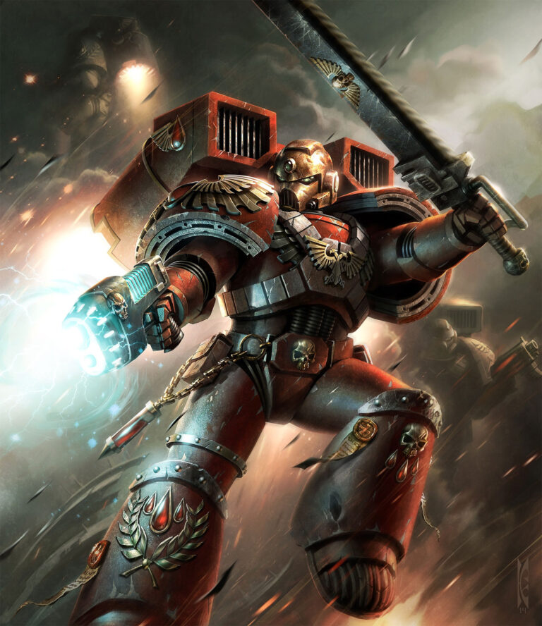 Blood Angels Codex by Raymond Swanland 