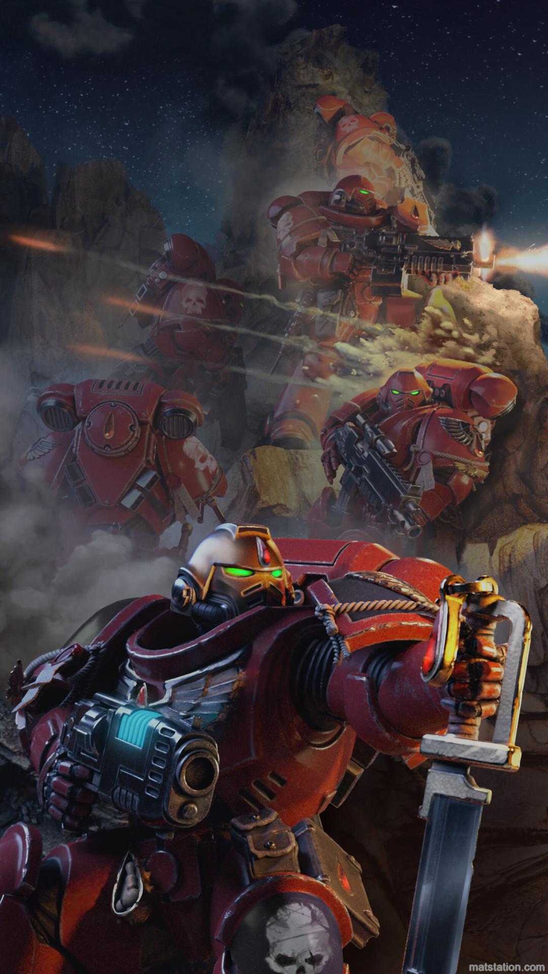 Blood Angels Intercessors by Andrey Sarafanov Blood Angels Intercessors by Andrey Sarafanov