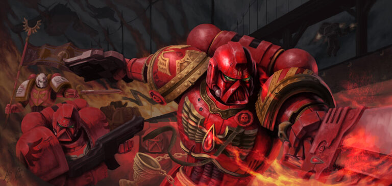 Blood Angels Raid by Júlio Rocha 